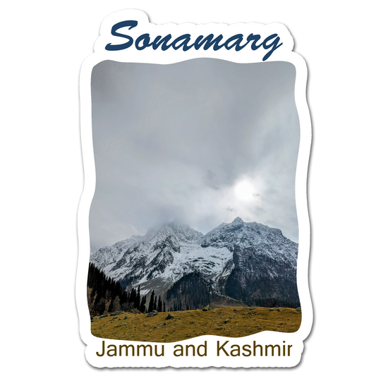 ShopTwiz Sonamarg 2 (Jammu and Kashmir) Awesome City Lovely Door Magnets And Fridge Magnet