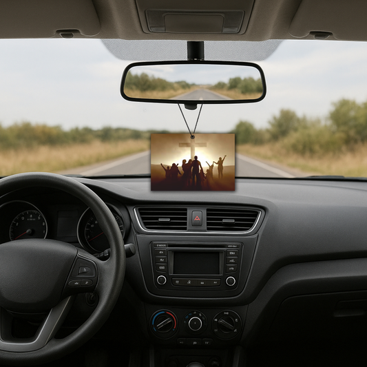 ShopTwiz Yesu Name Devotional Art Car Hanging Decorative