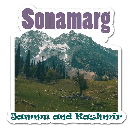 ShopTwiz Sonamarg 3 (Jammu and Kashmir) Awesome City Lovely Door Magnets And Fridge Magnet