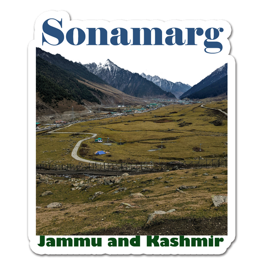 ShopTwiz Sonamarg 4 (Jammu and Kashmir) Awesome City Lovely Door Magnets And Fridge Magnet