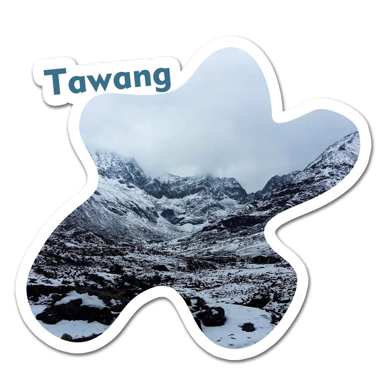 ShopTwiz Tawang 2 (Arunachal Pradesh) Awesome City Lovely Door Magnets And Fridge Magnet