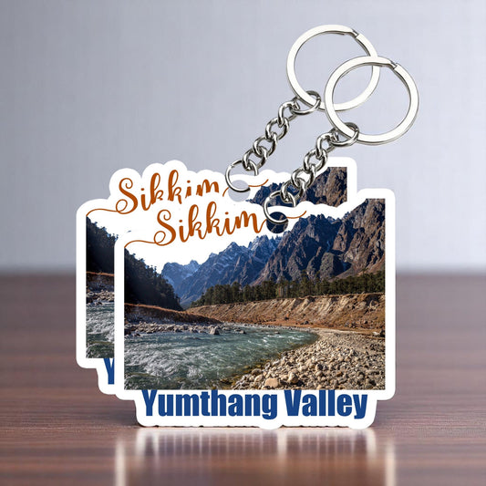 Sikkim Yumthang Valley Key chain ( Set of 2 )