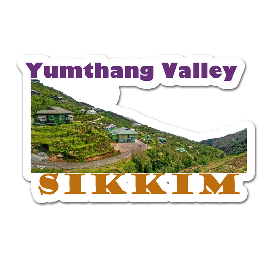 ShopTwiz Yumthang Valley 3 (Sikkim ) Awesome City Lovely Door Magnets And Fridge Magnet