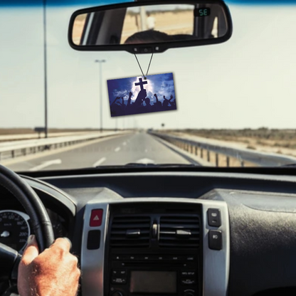 ShopTwiz Sacred Yesu Charm Car Hanging Decorative