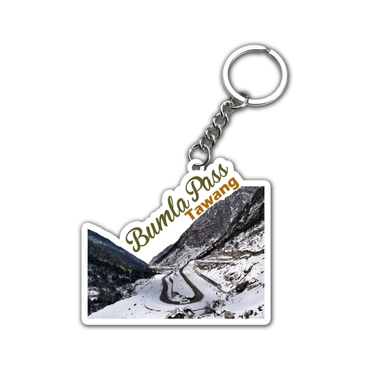 Bumla Pass Tawang Key chain ( Set of 2 )
