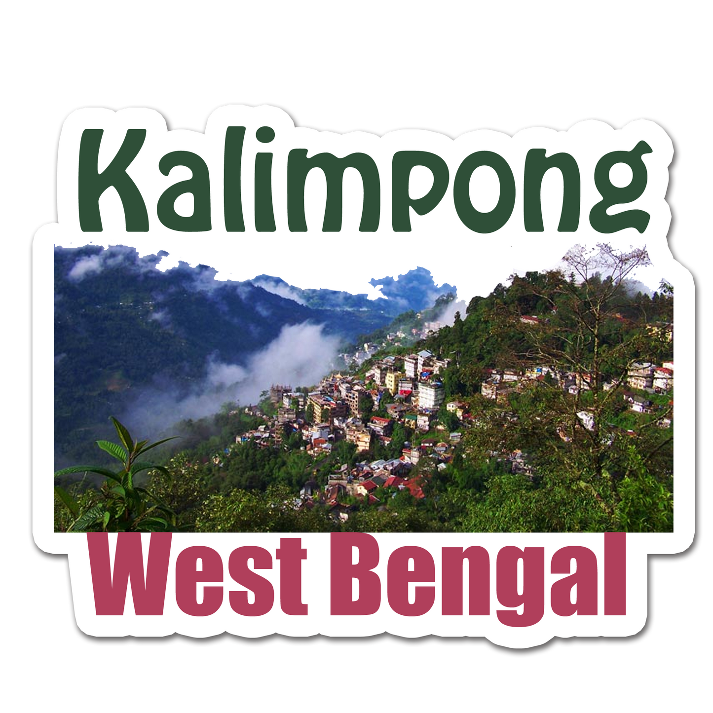 ShopTwiz Kalimpong 3 (West Bengal) Awesome City Lovely Door Magnets And Fridge Magnet