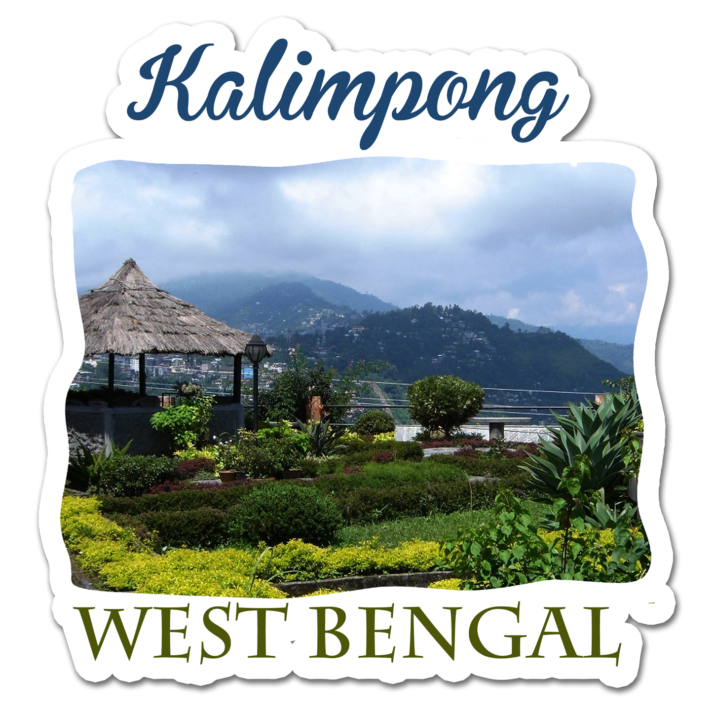 ShopTwiz Kalimpong 4 (West Bengal) Awesome City Lovely Door Magnets And Fridge Magnet