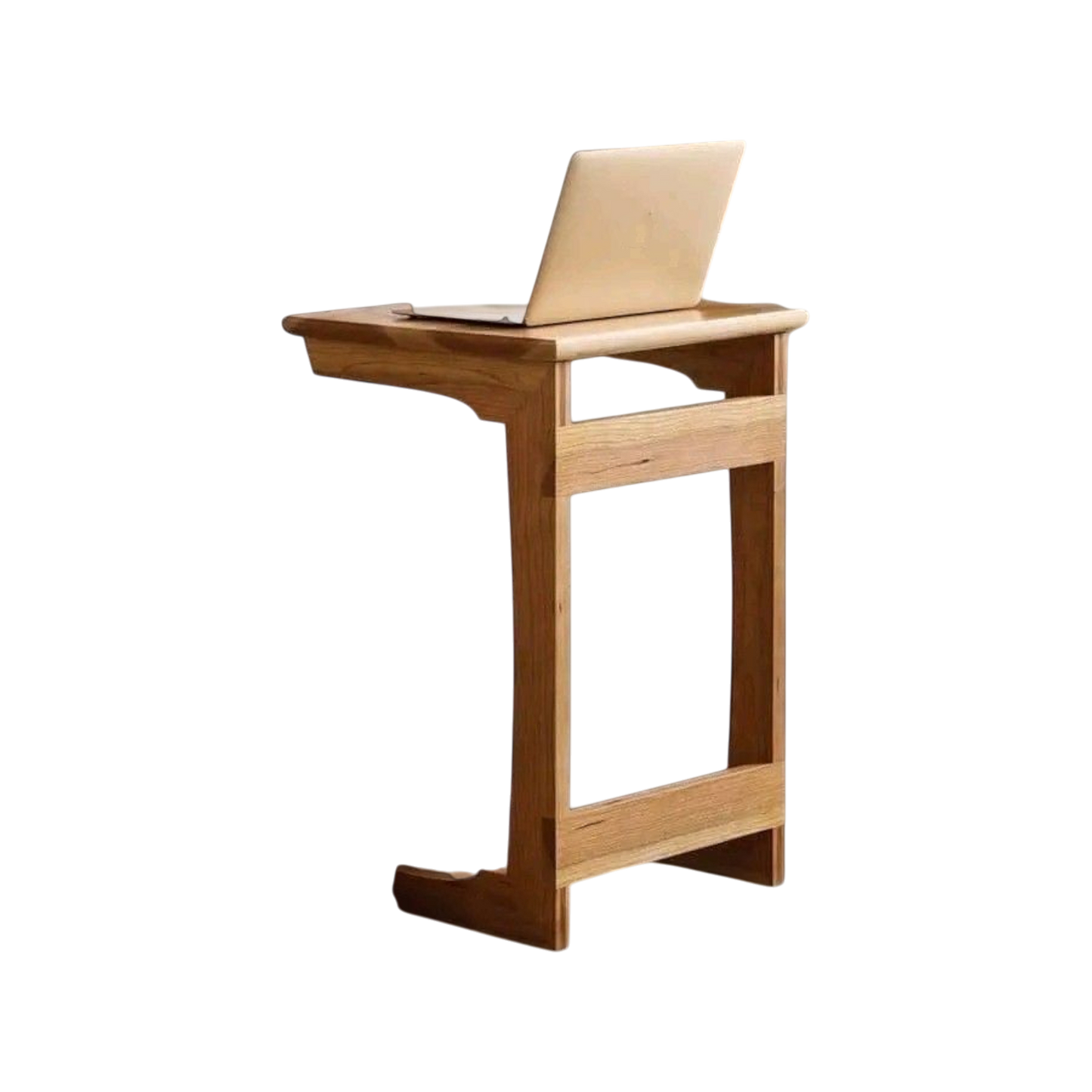 ShopTwiz Wooden Laptop Side Table for House