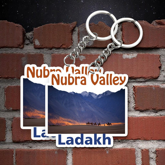 Nubra Valley Ladakh Key chain ( Set of 2 )