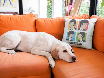 Beatles Printed Cushion