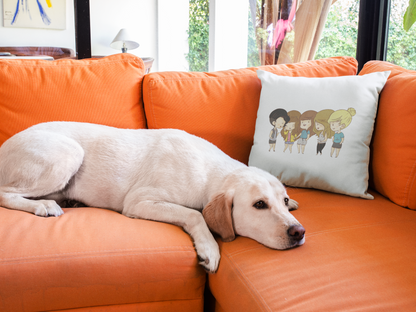 Friends Printed Cushion