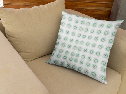 Printed Ethnic Cushion Cover with Filler Included ( 12 inch x 12 inch )