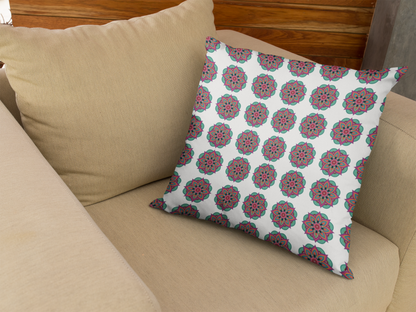 Ethnic Cushion Homely Cove Cushion Cover (12 x 12 cm) (Filler Included)