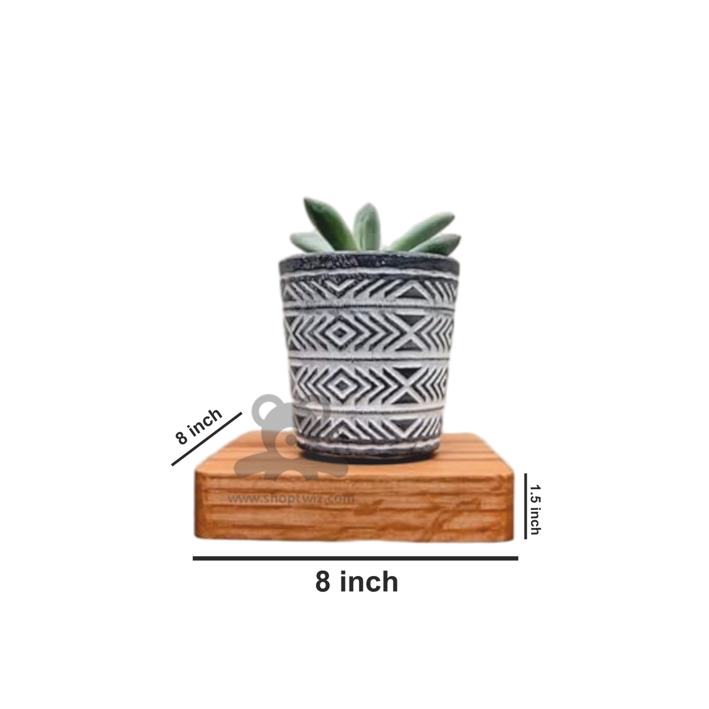 ShopTwiz Simple Flower Pot Stand