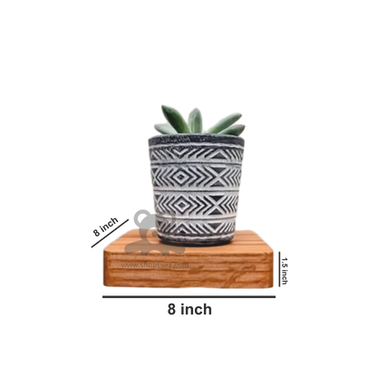 ShopTwiz Simple Flower Pot Stand