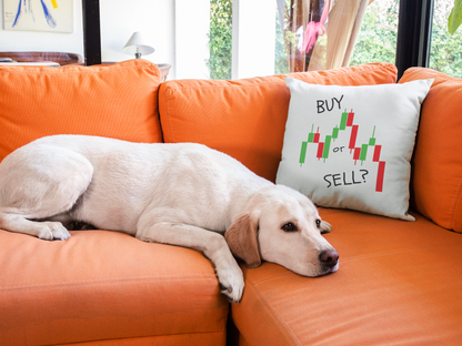 Buy Or Sell  Printed Cushion