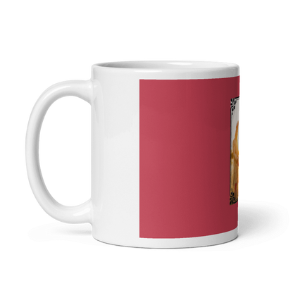 Customized Coffee Mug - Add Your Own Photo -Brown Background