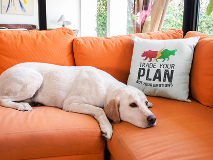 Trade Your Plan Printed Cushion