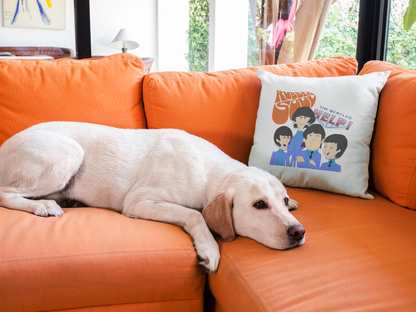 Beatles Printed Cushion