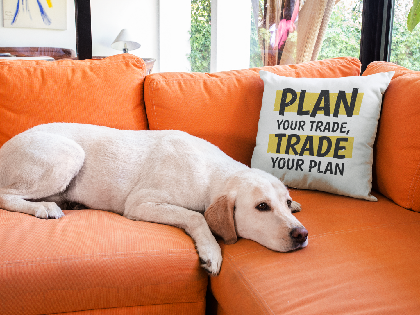 Plan Your Trade Printed Cushion