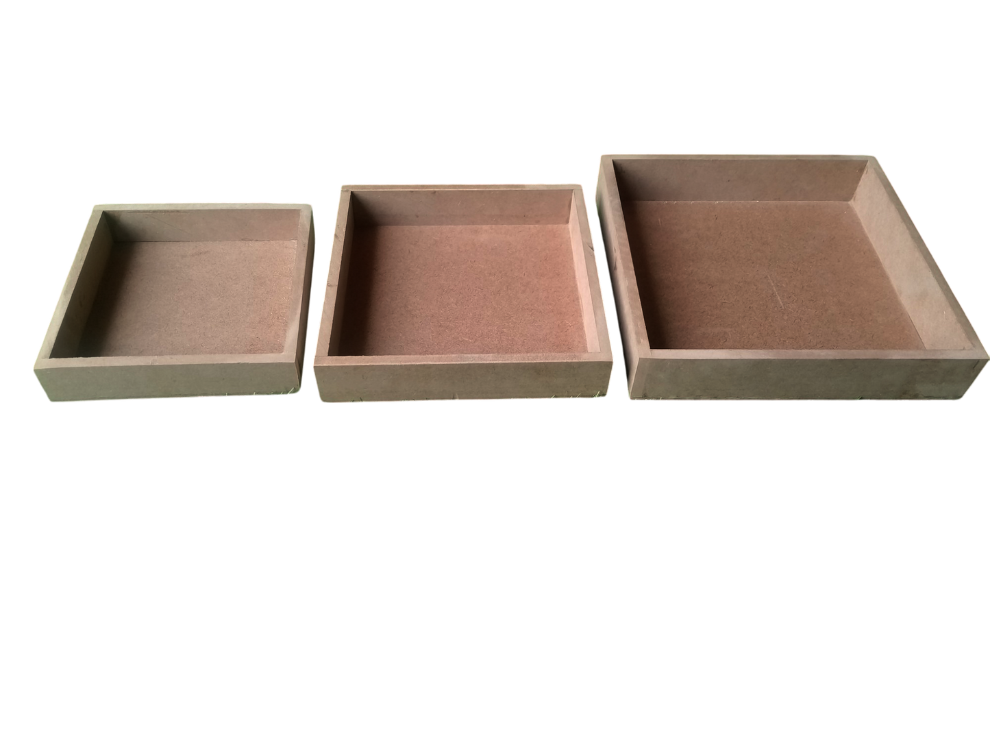 ShopTwiz 3pc MDF Tray Combo Ideal for Gift Packing