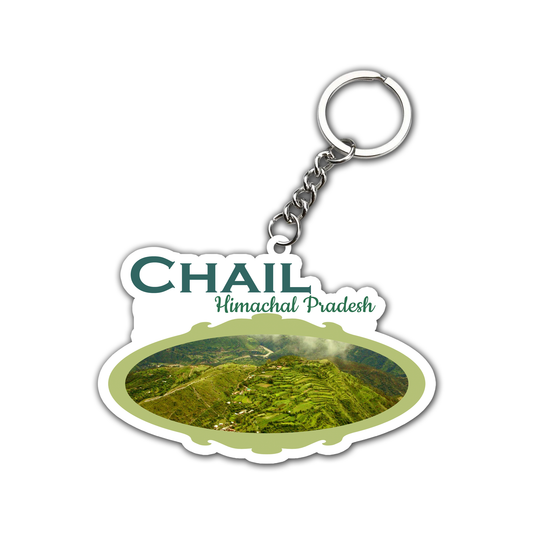 Chail Himanchal Pradesh Key chain ( Set of 2 )