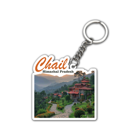 Chail Himanchal Pradesh Key chain ( Set of 2 )
