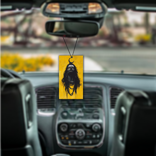 ShopTwiz Trinetra of Bholenath Car Hanging Decorative