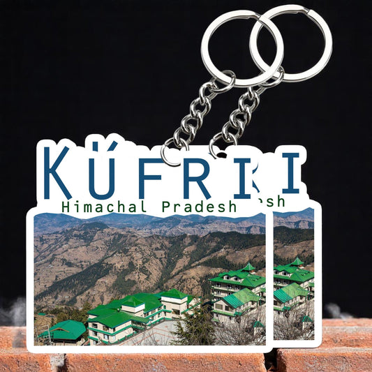 Kufri Himanchal Pradesh Key chain ( Set of 2 )