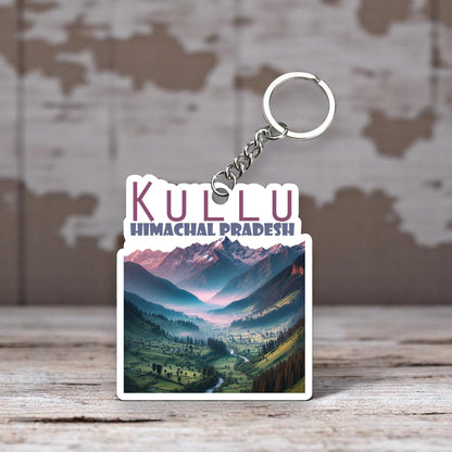 Kullu Himanchal Pradesh Key chain ( Set of 2 )