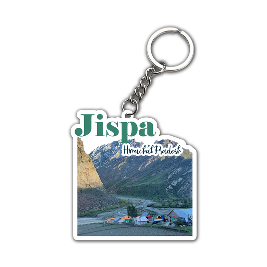 Jispa Himanchal Pradesh Key chain ( Set of 2 )