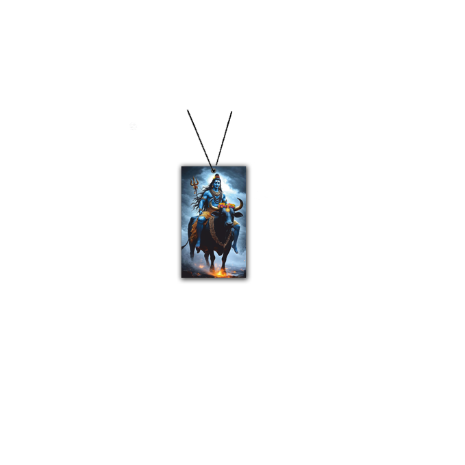 ShopTwiz Lord Bholenath Grace Car Hanging Decorative