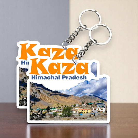 Kaza Himanchal Pradesh Key chain ( Set of 2 )