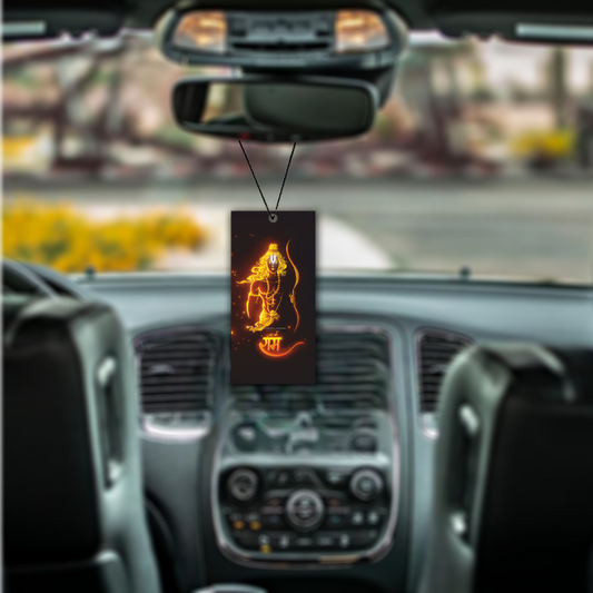 ShopTwiz Ram Ji Bhakti Ornament Car Hanging Decorative