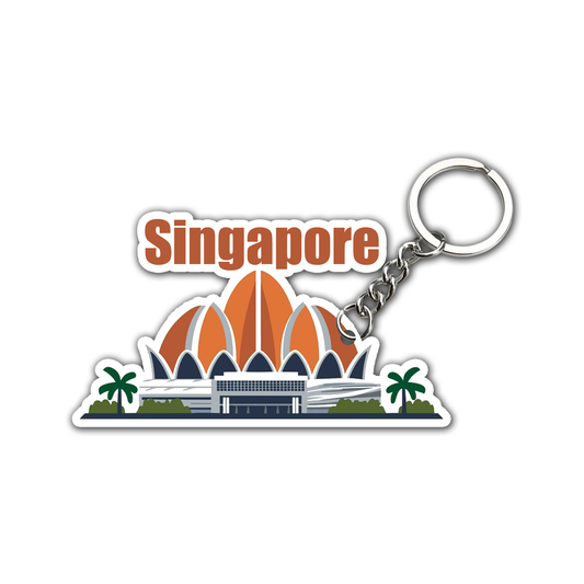 Singapore   Key chain ( Set of 2 )