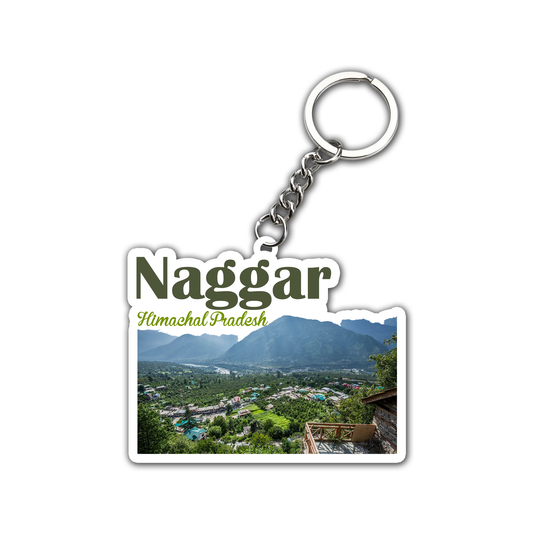 Naggar Himanchal Pradesh Key chain ( Set of 2 )