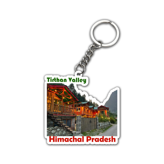 Tirthan Valley  Key chain ( Set of 2 )