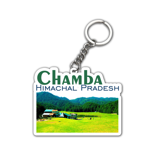 Chamba Himanchal Pradesh Key chain ( Set of 2 )