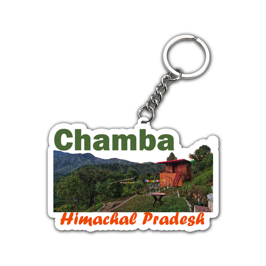 Chamba Himanchal Pradesh Key chain ( Set of 2 )