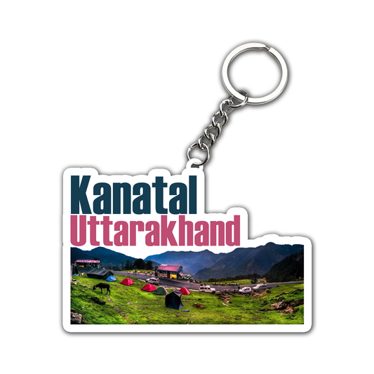 Kanatal Uttarakhand Key chain ( Set of 2 )