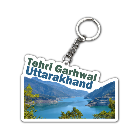 Tehri Garhwal Uttarakhand Key chain ( Set of 2 )