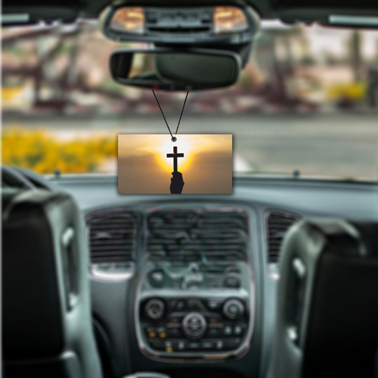 ShopTwiz Yesu Ji Faith Symbol Car Hanging Decorative