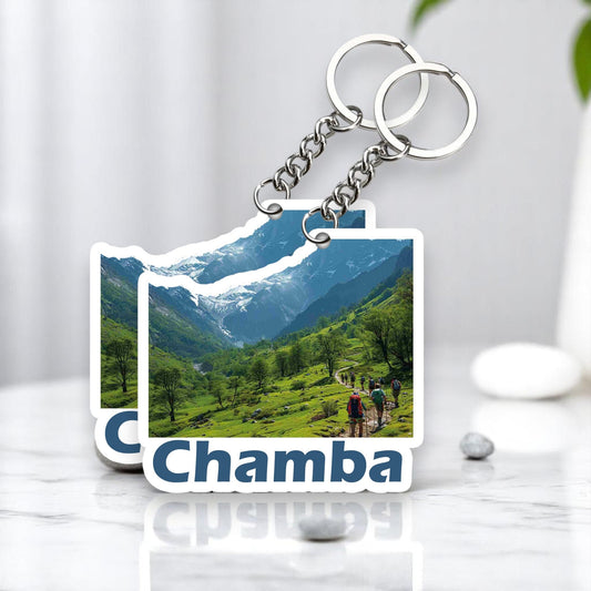 Beautiful Chamba  Key chain ( Set of 2 )