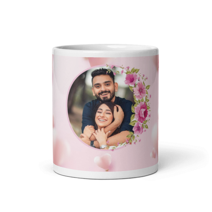 Customized Coffee Mug - Add Your Own Photo - Amazing Pattern