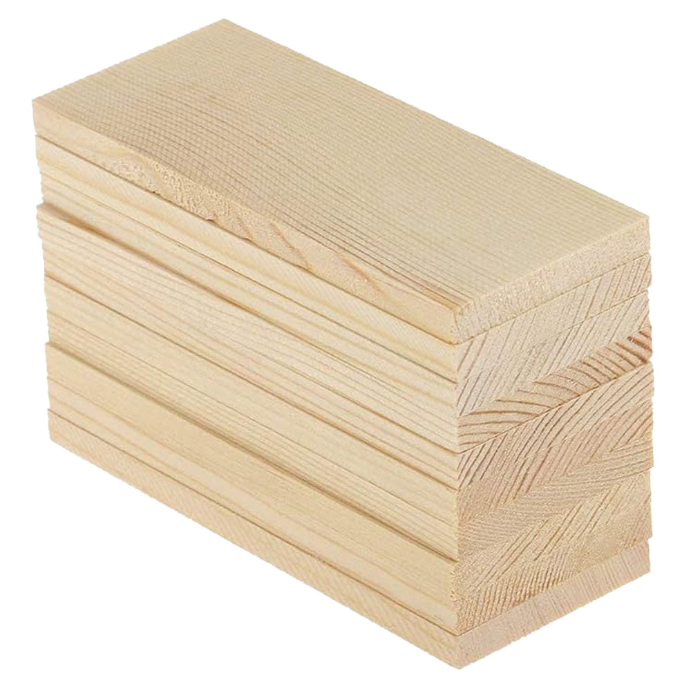 ShopTwiz wooden Pine Wood Plank 10 Pack