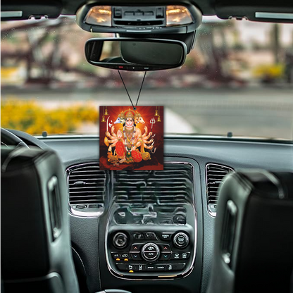 ShopTwiz Powerful Hanuman Devotion Car Hanging Decorative