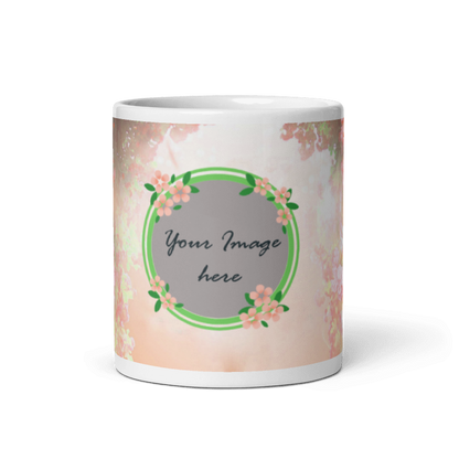 Customized Coffee Mug - Add Your Own Photo - LIght Colour Background