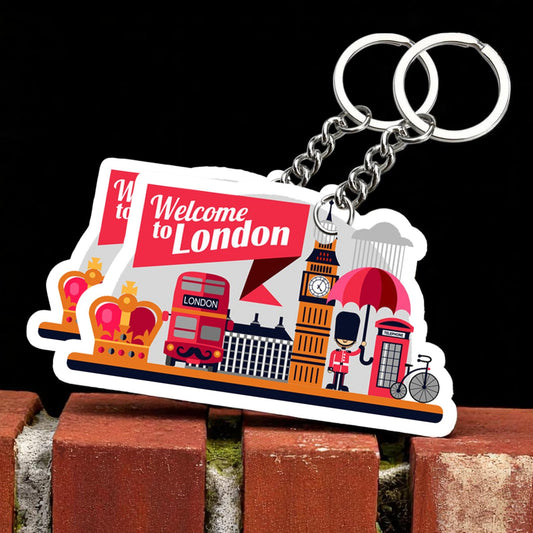 London Best city  Key chain ( Set of 2 )