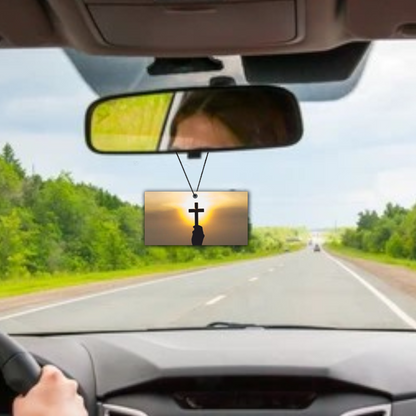 ShopTwiz Yesu Divine Blessing Car Hanging Decorative