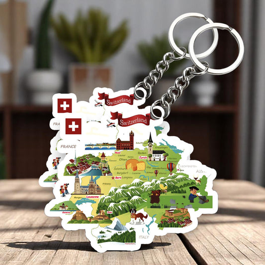 Singapore Best Key chain ( Set of 2 )